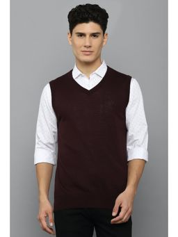 Allen Solly - Maroon Sweater