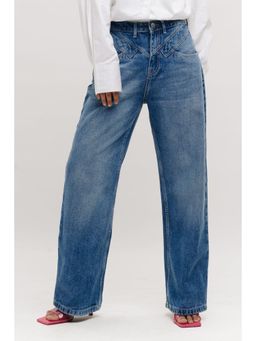 FREAKINS - Double Front Yoke Straight Fit Jeans