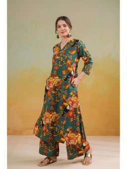 DIMPLE DESIGN STUDIO - Green Bird Co-Ord (Set of 2)