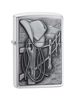 Zippo - Resting Cowboy Windproof Pocket Lighter