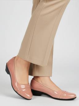 DENILL - Women Peach Block Heels