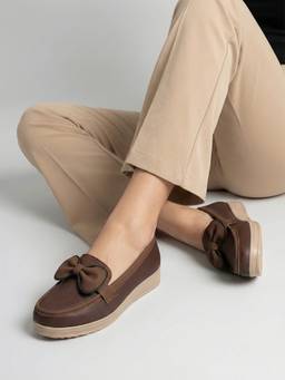 DENILL - Women Brown Loafers