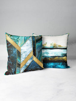 BIANCA - Suzane 16 X16 Cushion Teal06