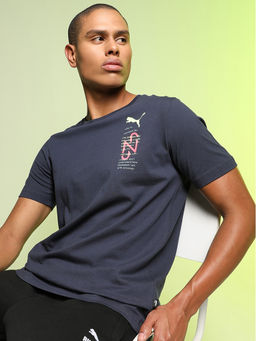 Puma - Neymar Jr 24/7 Graphic Men Blue T-shirts