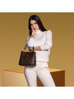 Bagabu - Brown Women Handbag With Detachable Strap