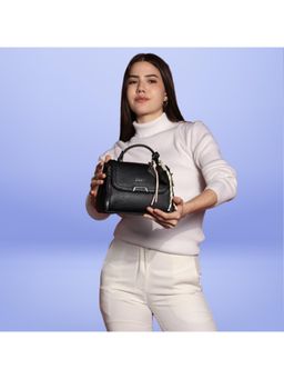 Bagabu - Black Women Handbag With Detachable Strap