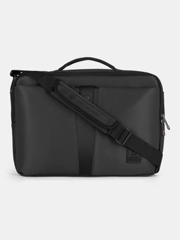 Swiss Military - Cipher 15.6 8L Nylon Anti-Theft Black Laptop Messenger Bag