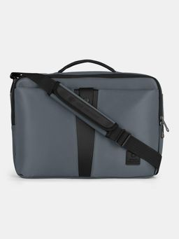 Swiss Military - Cipher 15.6 8L Nylon Anti-Theft Grey Laptop Messenger Bag