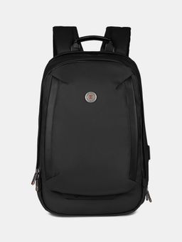 Swiss Military - Black Fortis 19L Anti-Theft Backpack