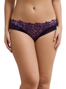 Amante - Purple Nylon Womens Hipster