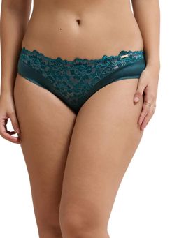 Amante - Teal Nylon Womens Hipster