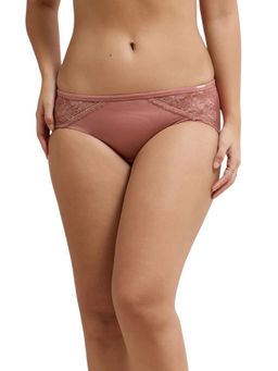 Amante - Pink Nylon Womens Hipster