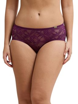 Amante - Purple Nylon Womens Hipster
