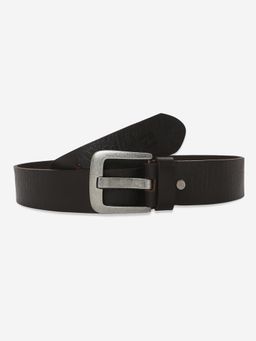 Spykar - Men Solid Brown Leather Belt