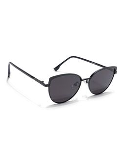Eyejack - Women Cat Eye Black Frame & Lens Sunglasses - 7005CL829 (53)