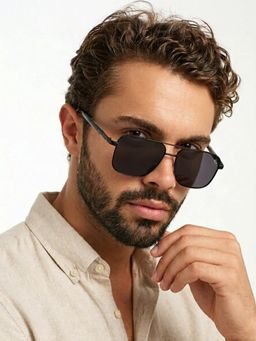 Eyejack - Unisex Wayfarer Black Frame Black Lens Sunglasses - 7018CL826 (58)