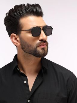 Eyejack - Unisex Wayfarer Black Frame Black Lens Sunglasses - B80677CL846 (57)