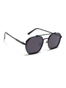Eyejack - Unisex Wayfarer Black Frame Black Lens Sunglasses - B80678CL904 (55)