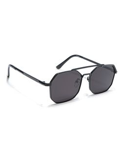 Eyejack - Unisex Wayfarer Black Frame & Lens Sunglasses - B80776CL882 (56)
