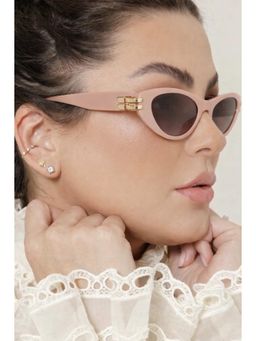 Zaadran - Unisex Diva Brown Lens Sunglasses (54)