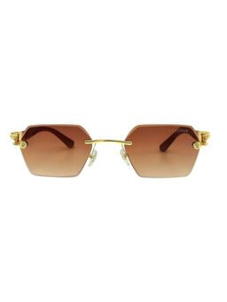 Zaadran - Unisex Iceland Brown Lens Sunglasses (58)