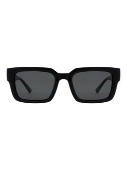 Opium Eyewear - Men Lightweight Polarised & UV Protected Rectangle Grey Lens Sunglasses (52)