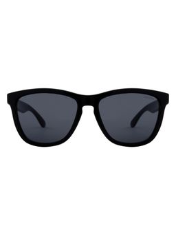 Opium Eyewear - Men Lightweight Polarised & UV Protected Wayfarer Grey Lens Sunglasses (54)