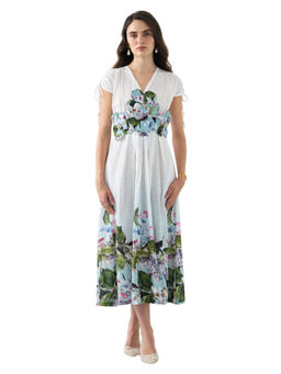 Label By Mohita - Sky Blossom 3D Dress