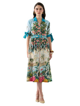 Label By Mohita - Lotus Bloom Zip Dress