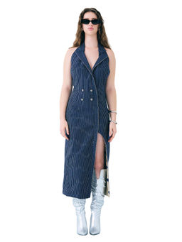 Label By Mohita - Structured Halter Midi Dress