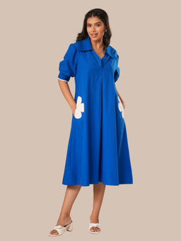 Label By Mohita - Flower Pocket A-Line Dress