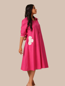 Label By Mohita - Flower Pocket A-Line Dress