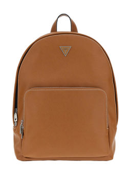 Guess - Tan Solid Milano Compact Backpack