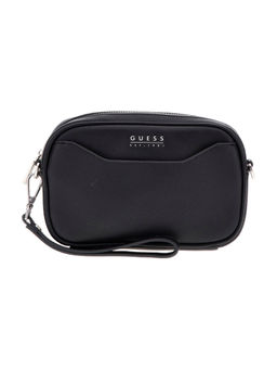 Guess - Black Solid Mestre Small Necessary Pouch