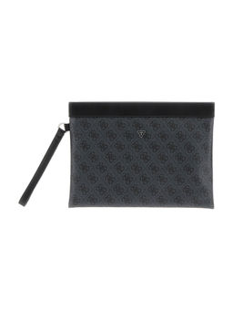 Guess - Grey Printed Mito Essential Pouch