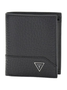 Guess - Black Textured Barcellona Sly Billfold with Coin Pocket