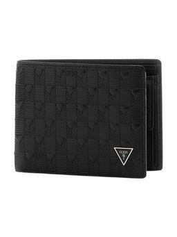 Guess - Black Textured Pu Wallet