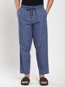 R&B - Blue Solid Relaxed Sleepwear Pajamas