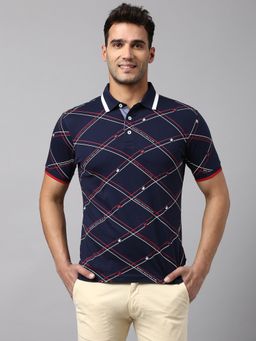 Beverly Hills Polo Club - Signature Bhpc Aop Polo Navy Blue