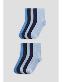 H&M - Boys Blue 10-Pack Socks