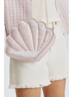 H&M - Girls Purple Seashell-Shaped Crossbody Bag