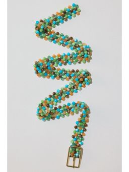 H&M - Women Blue Beaded Belt