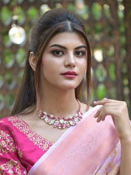 Odette - Pink Neck Piece for Women