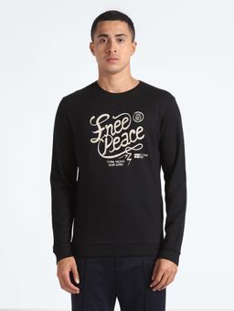 Flying Machine - Slim Fit Printed Sweatshirt