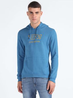 Flying Machine - Kangaroo Pocket Hooded Sweatshirt