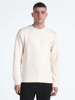 Flying Machine - Solid Long Sleeves Sweatshirt