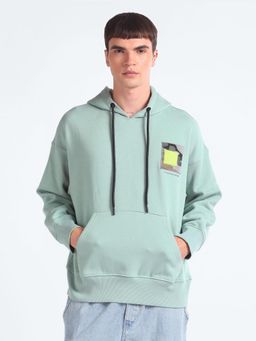 Flying Machine - Hooded Oversized Sweatshirt