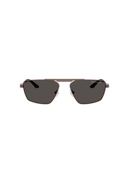 ARMANI EXCHANGE - Unisex Uv Protected Grey Lens Irregular Sunglasses -0Ax2059S61068756 (56)
