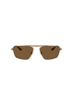 ARMANI EXCHANGE - Unisex Uv Protected Brown Lens Irregular Sunglasses -0Ax2059S61147356 (56)