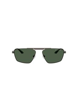 ARMANI EXCHANGE - Unisex Uv Protected Green Lens Irregular Sunglasses -0Ax2059S61337156 (56)